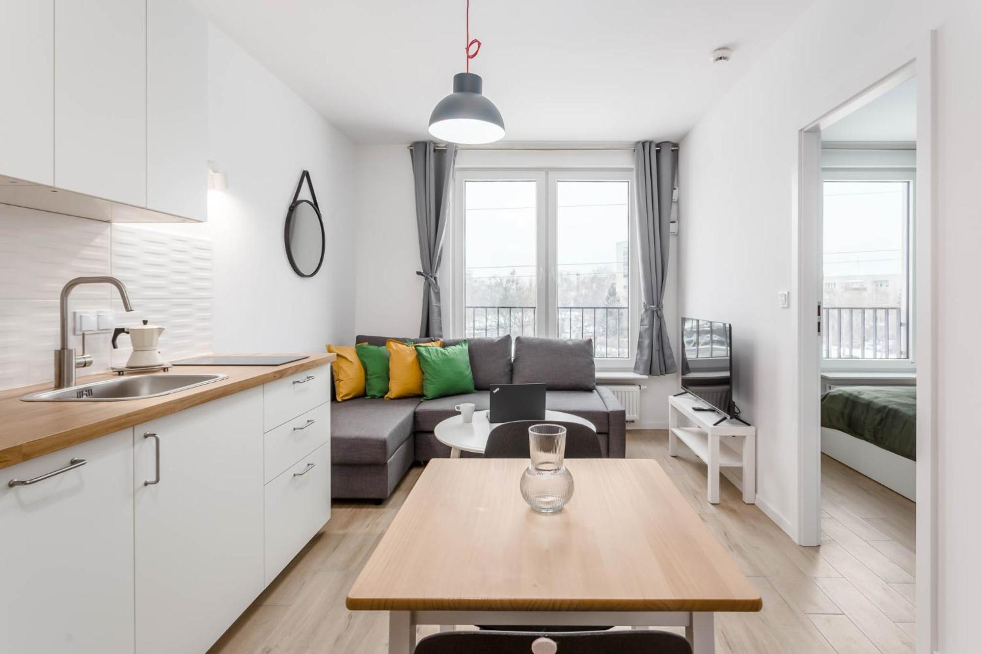 Enjoy! Ursynow Apartman Varsó Kültér fotó